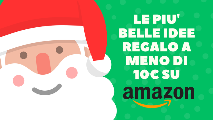 Amazon: idee regalo a meno di 10€ | Natale 2024