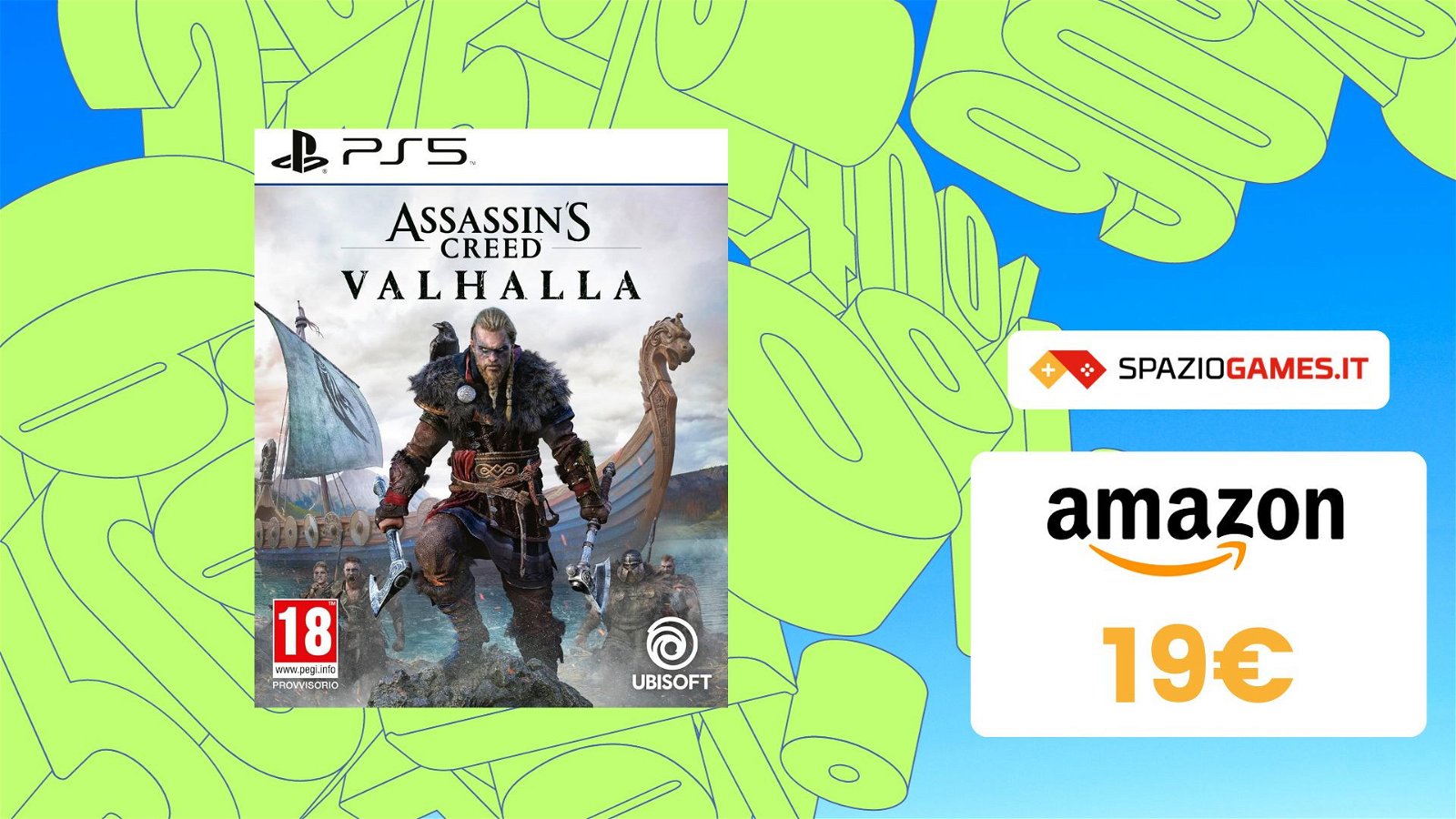 Assassin's Creed Valhalla per PS5: una gemma a soli 19€! IMPERDIBILE!