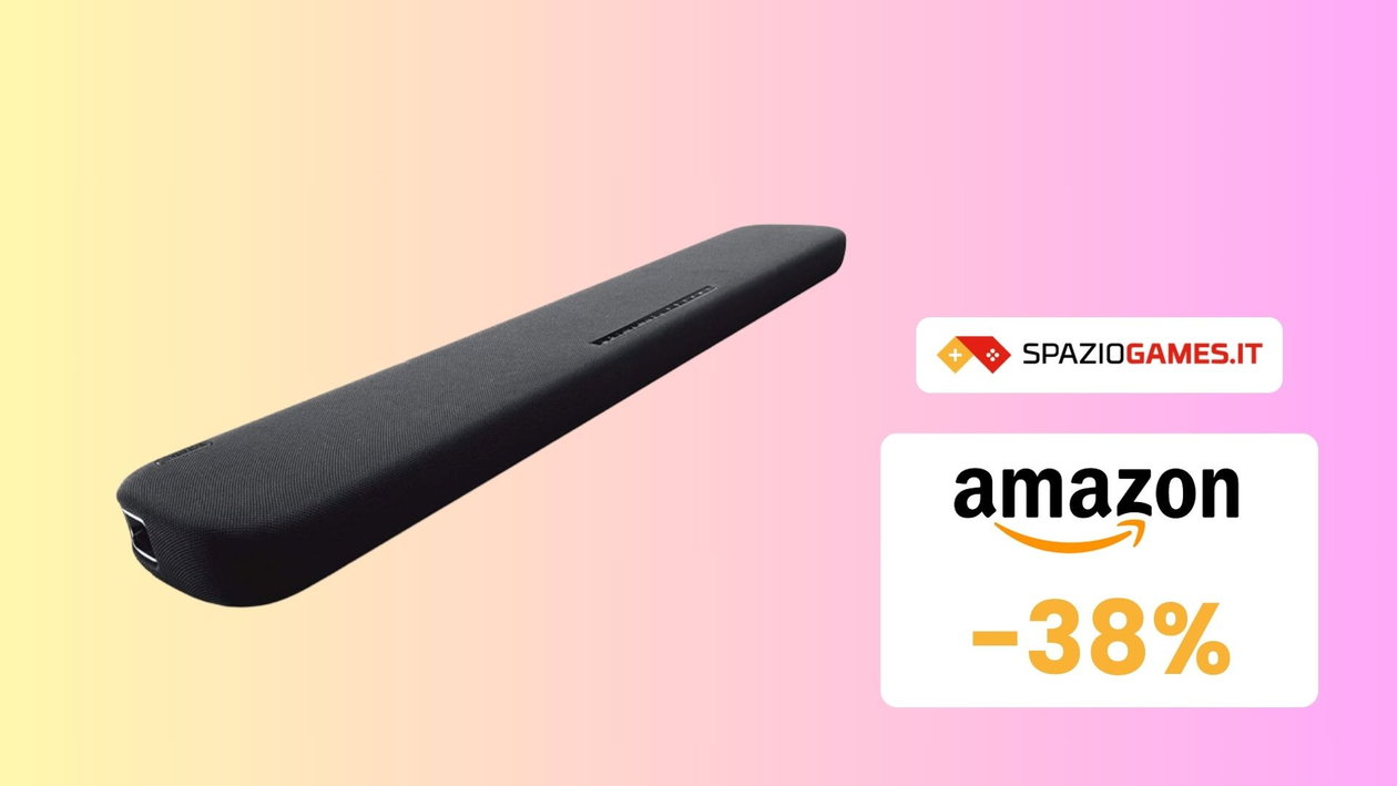 Immagine di Soundbar Yamaha: Il tocco magico per la tua TV con uno sconto del 38%!