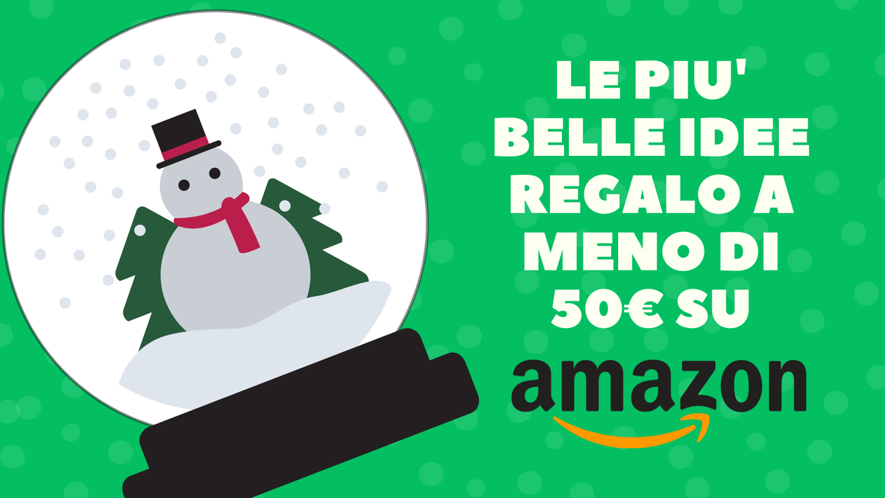 Immagine di Amazon: idee regalo a meno di 50€ | Natale 2025