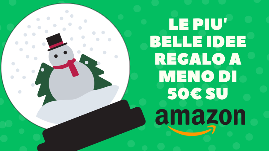 Immagine di Amazon: idee regalo a meno di 50€ | Natale 2023