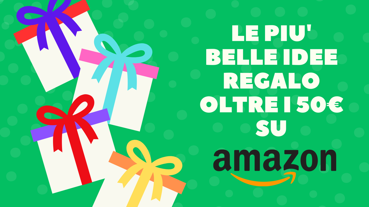 Immagine di Amazon: idee regalo oltre i 50€ | Natale 2025