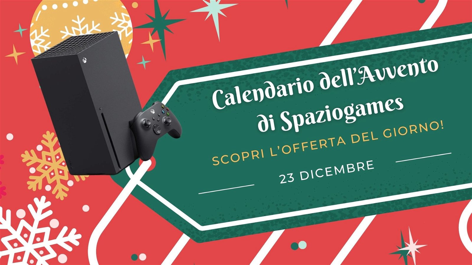 Calendario dell'avvento di Spaziogames: scopri l'offerta del 23 dicembre -  SpazioGames