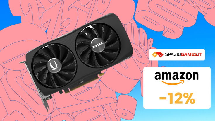 ZOTAC GeForce RTX 4060 8GB al PREZZO PIU' BASSO DI SEMPRE su Amazon!