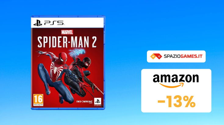 Marvel's Spider-Man 2 può essere tuo con il 13% di sconto su Amazon!