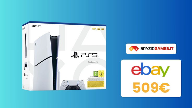 PS5 Slim standard in sconto! La paghi meno di 510€!