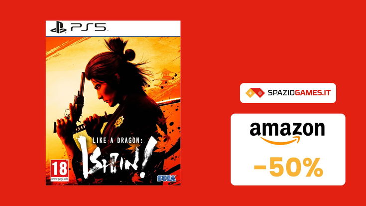 Like a Dragon: Ishin! per PS5 a un PREZZO DA NON PERDERE su Amazon!