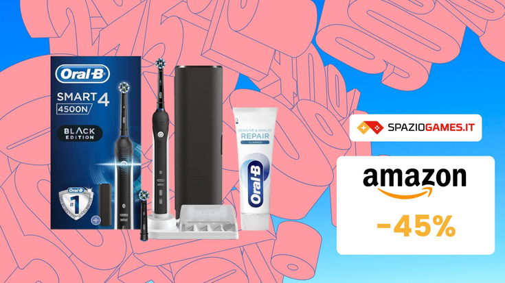 Spazzolino Elettrico Oral-B a PREZZO SHOCK su Amazon! 44% di sconto!