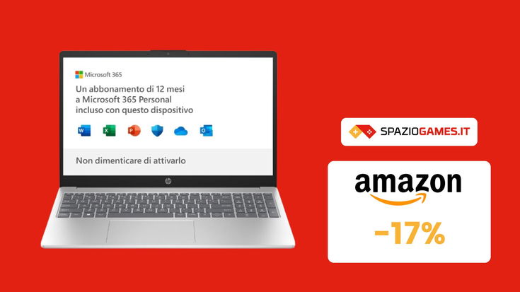 Questo notebook HP è un VERO AFFARE con uno sconto del 17%!