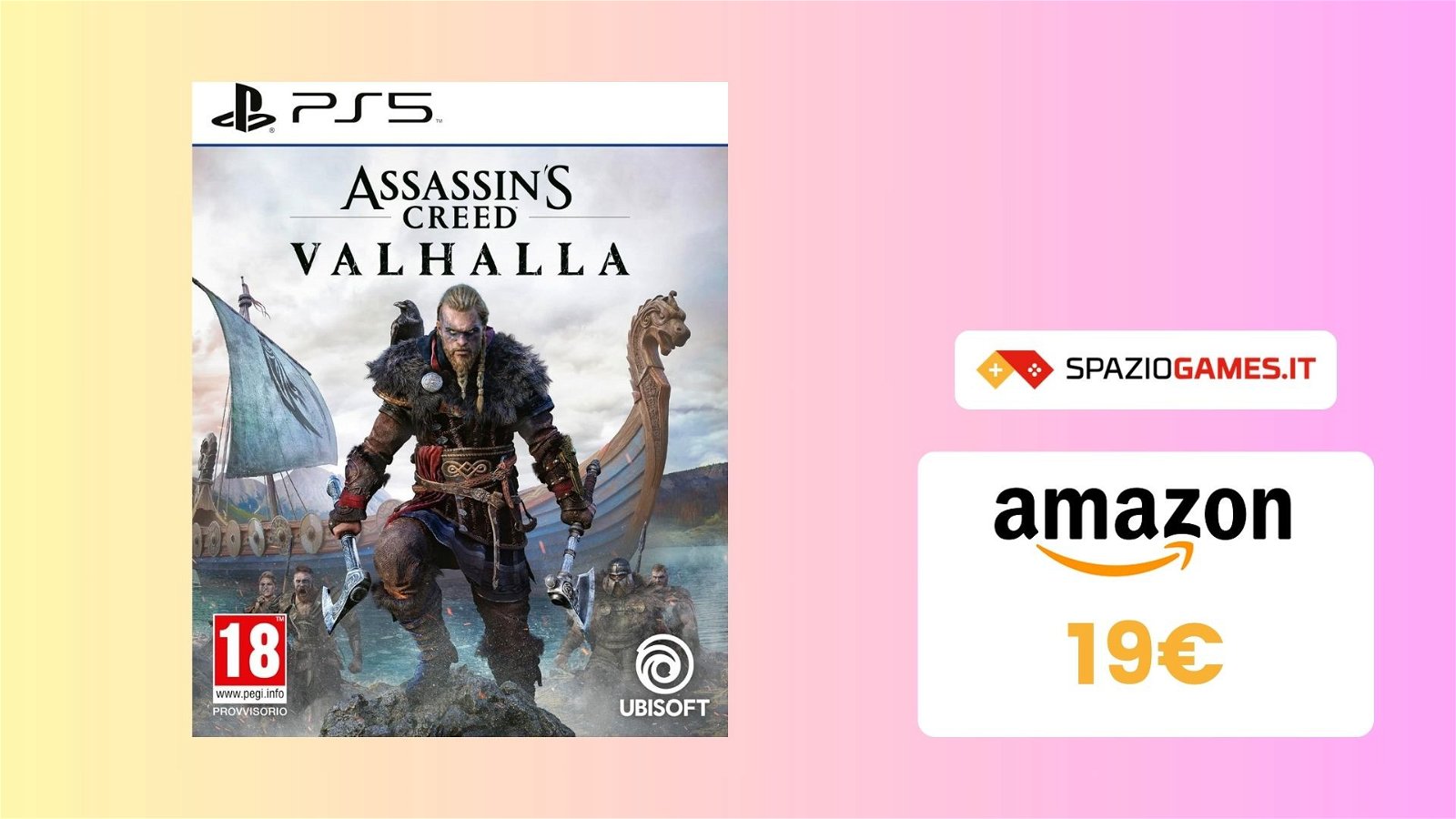 Assassin's Creed Valhalla: Immergiti nell'Era dei Vichinghi a un PREZZO SUPER! (-60%)