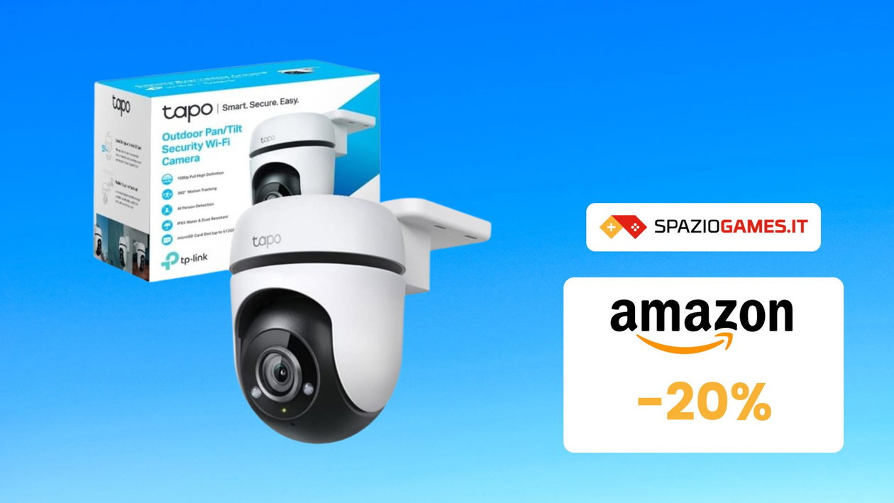 Immagine di TP-Link Tapo C500: sicurezza e innovazione a un PREZZO IMBATTIBILE! -20%