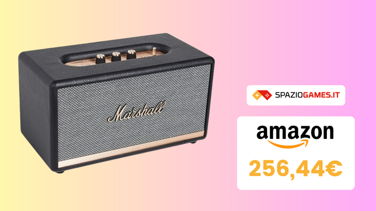 Marshall Stanmore II, CHE PREZZO! Su Amazon risparmi il 30,5%