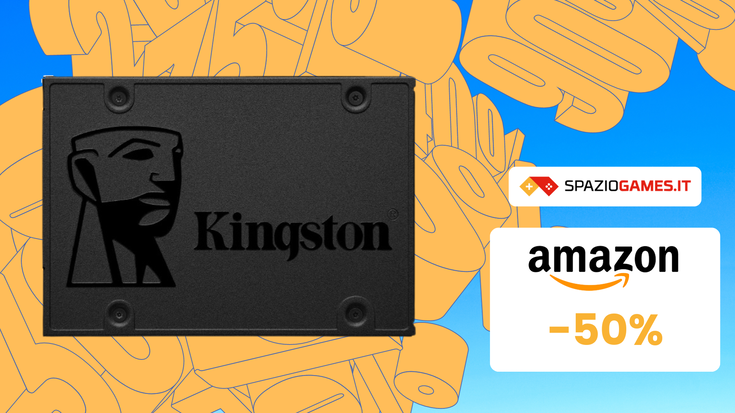 SSD KINGSTON A400, CHE PREZZO! Su Amazon risparmi il 50%