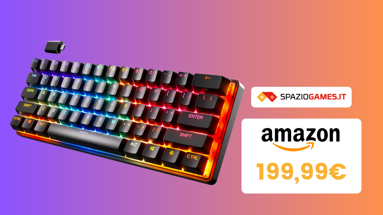Immagine di La tastiera gaming più veloce al mondo ora a un prezzo SUPER su Amazon!