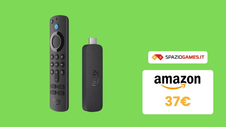 Prezzo TOP sulla nuova Fire TV Stick 4K! La paghi solo 37€!