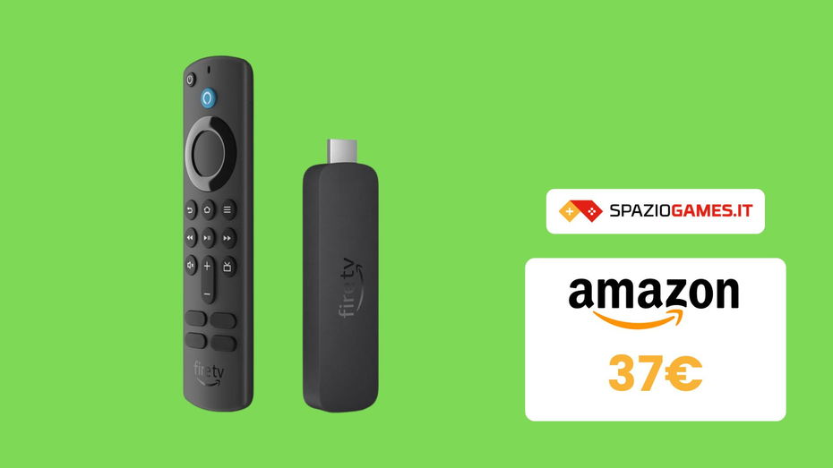 Immagine di Prezzo TOP sulla nuova Fire TV Stick 4K! La paghi solo 37€!