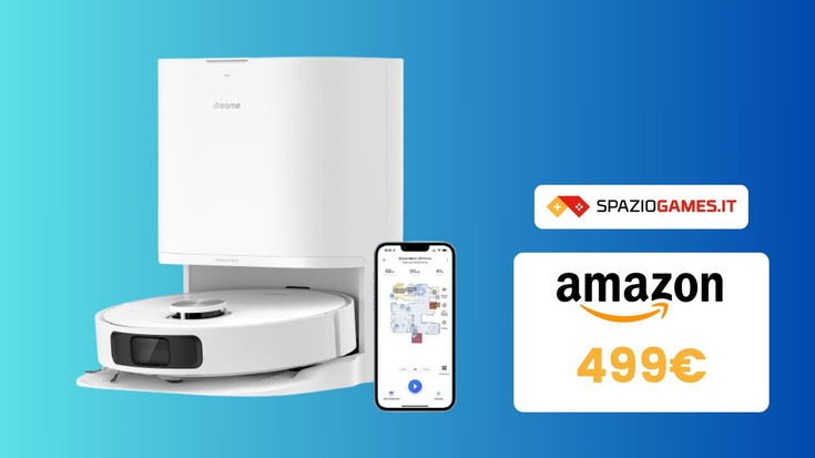 SUPER sconto su questo fantastico robot aspirapolvere Dreame! (-17%)