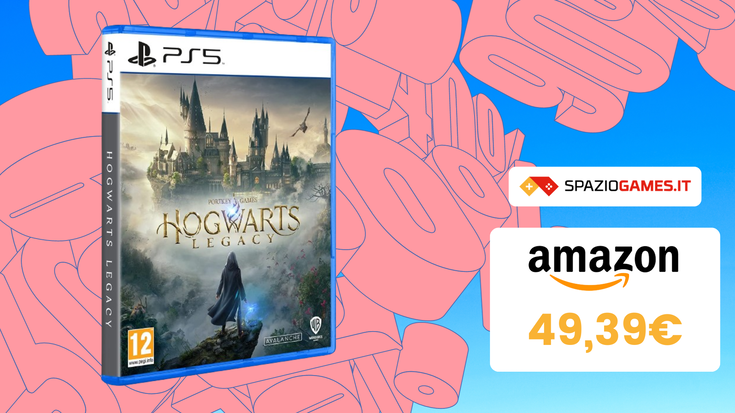 Hogwarts Legacy ora a meno di 50€ su Amazon!