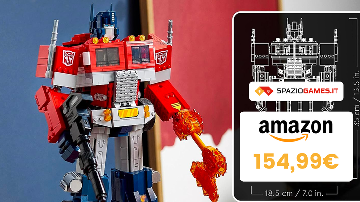 LEGO Optimus Prime ora a un PREZZO top: -14%!