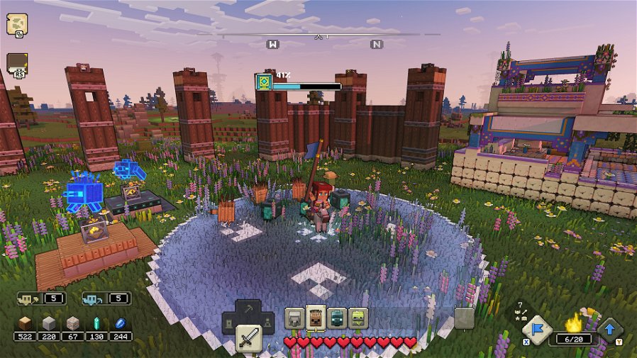 Immagine di Mojang dice addio a Minecraft Legends, dopo neanche un anno