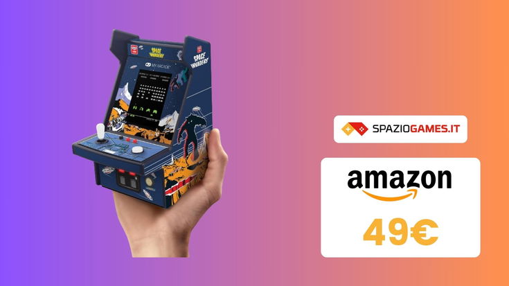 Mini Arcade Space Invaders: rivivi il fascino della sala giochi a MENO DI 50€!