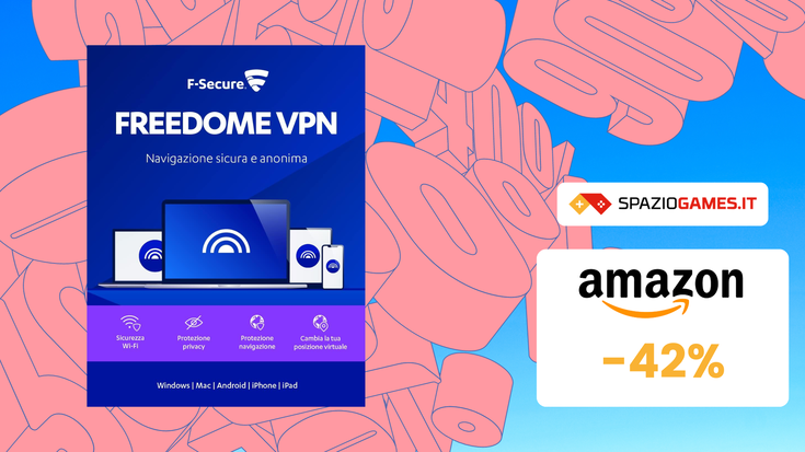 Questa VPN F-Secure è un AFFARE! (-42%)