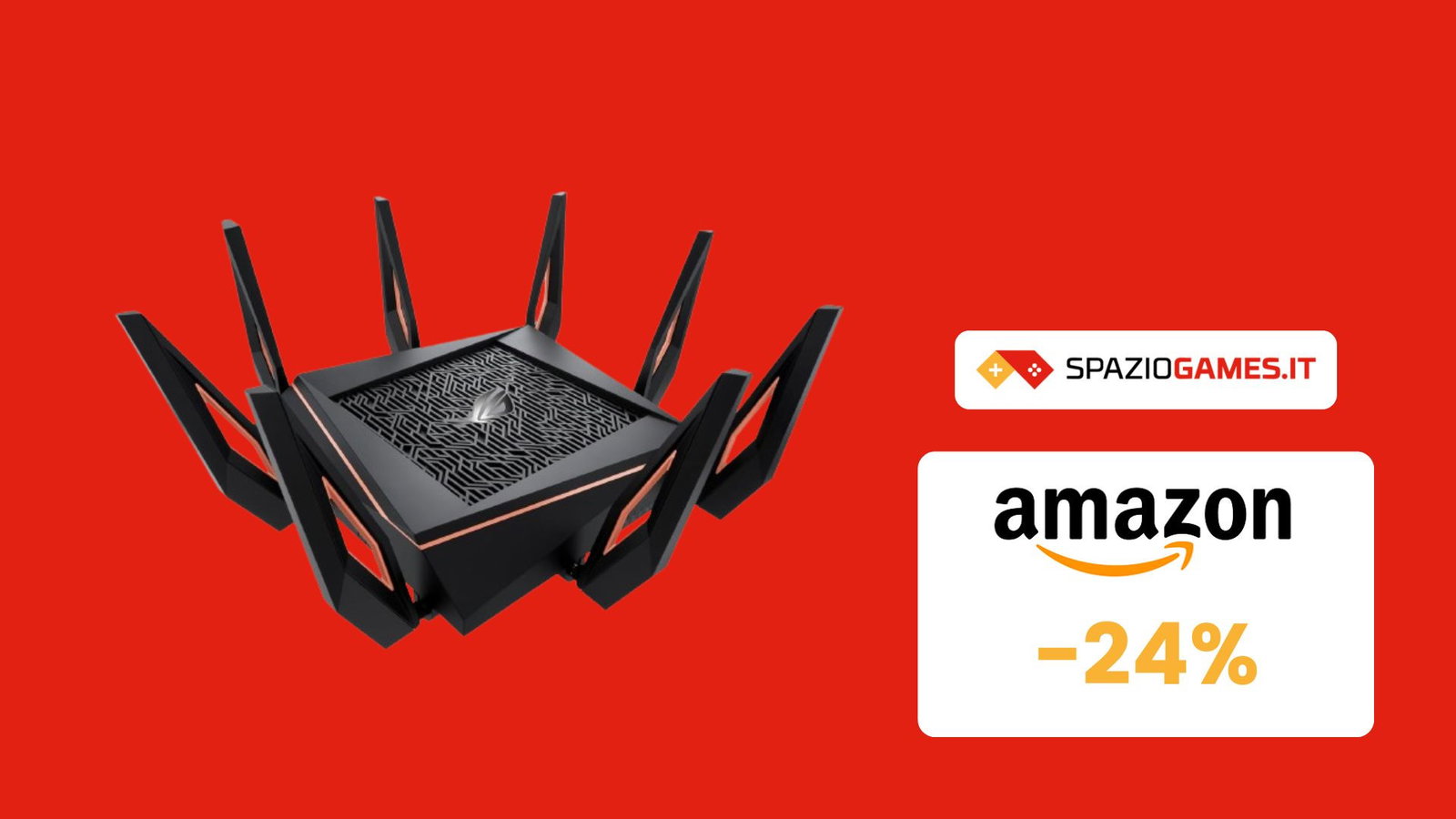 Asus Rog Router. Amazon FOLLIA AMAZON: questo router gaming ASUS ROG è da comprare subito! (-24 ...