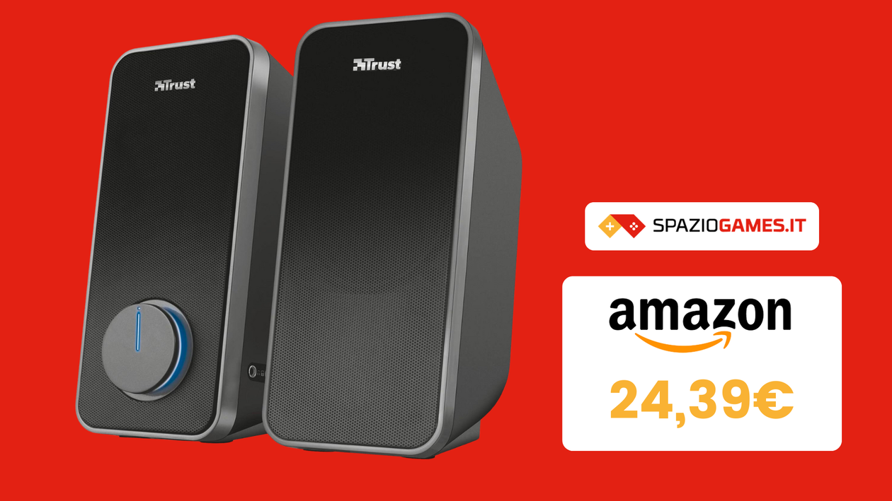 Immagine di Trust Arys, casse PC perfette per qualità/prezzo, ora a SOLO 24,39€!