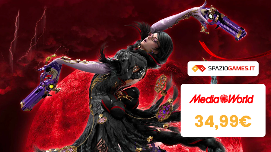 Immagine di Bayonetta 3 ora a un SUPER prezzo da MediaWorld