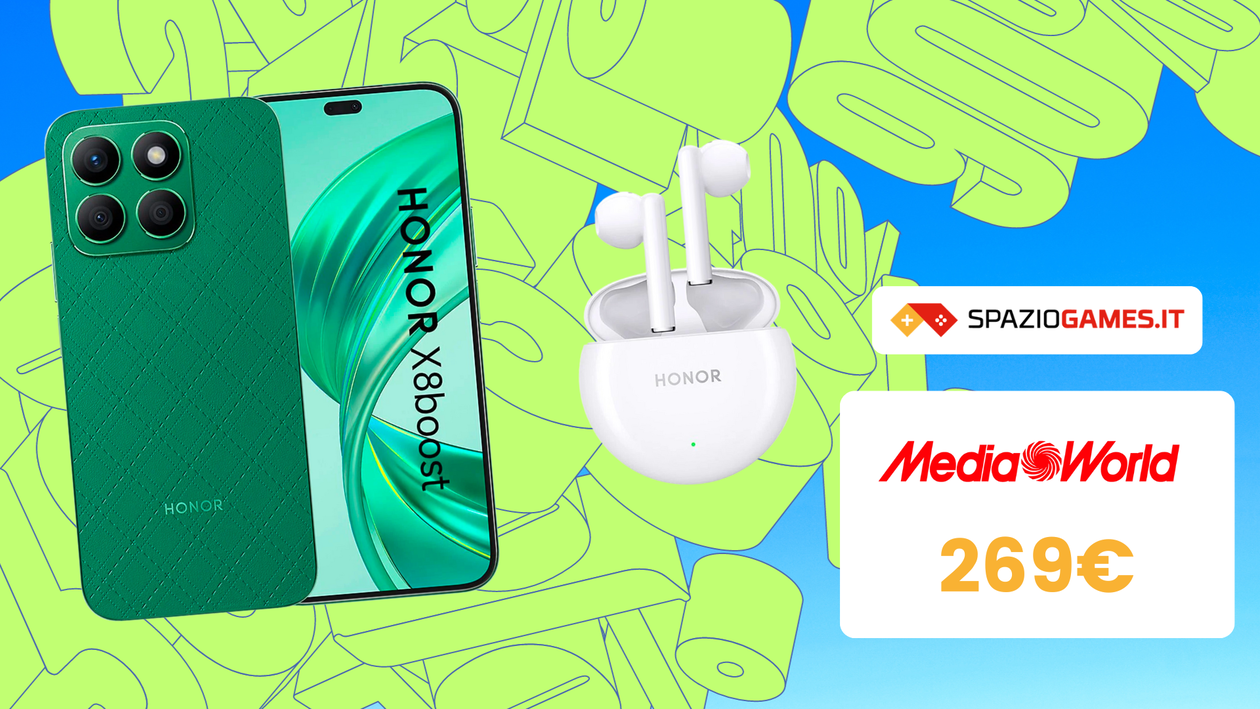 Immagine di Bundle Honor X8B + BUDS X5 a prezzo SUPER da MediaWorld