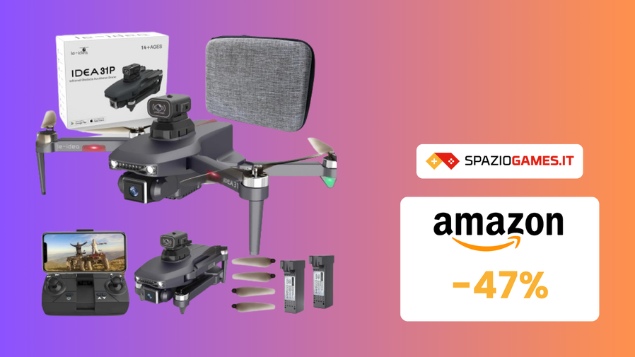 Immagine di Quasi 70€ in meno su questo Drone IDEA31P, da non perdere!