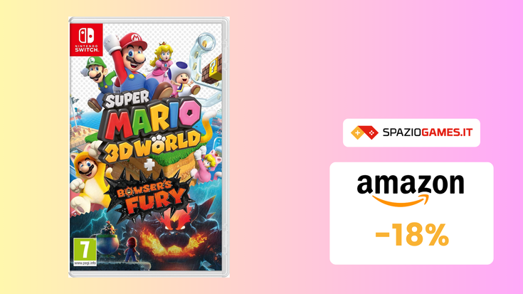 MA CHE BOMBA! Super Mario 3D + Bowser's Fury a meno di 50€!