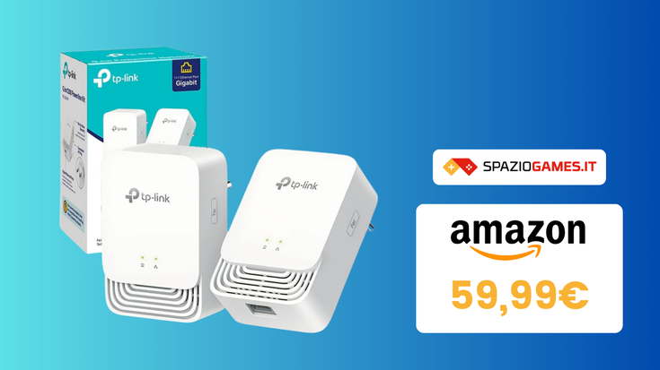 Powerline TP-Link PG1200 KIT a un SUPER prezzo!