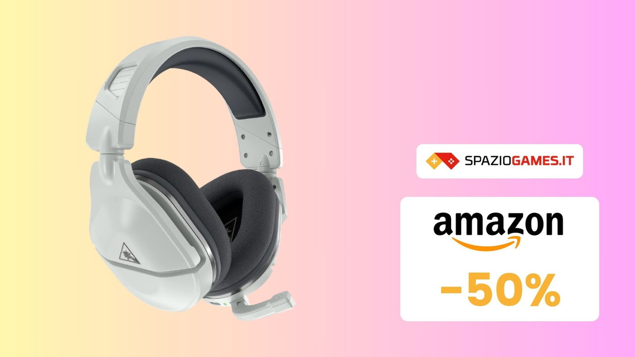 Immagine di Cuffie gaming Turtle Beach a prezzo SHOCK su Amazon! (-50%)