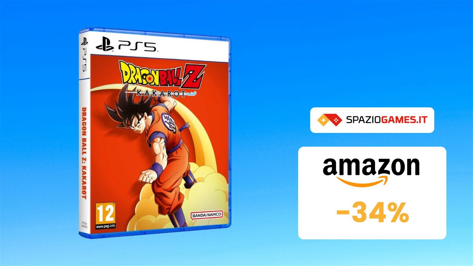 Prezzo TOP su Dragon Ball Z: Kakarot per PS5! (-34%)