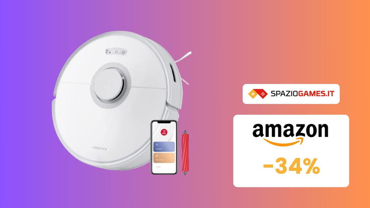 SUPER sconto su questo utilissimo robot aspirapolvere! (-34%)