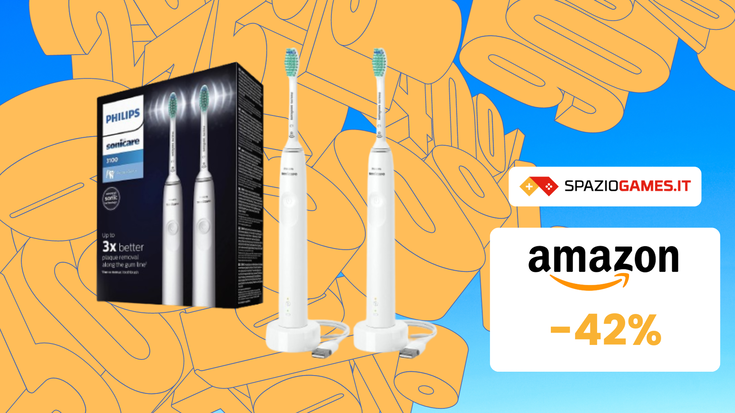 Philips Sonicare Serie 3100, CHE PREZZO! Su Amazon risparmi il 42%