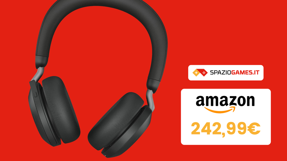 Immagine di Le SUPER cuffie gaming Jabra Evolve2 ora a prezzo TOP: -24%!