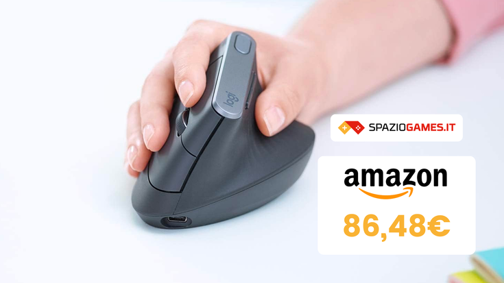 Pensate alla SALUTE: il mouse verticale Logitech MX ora in SCONTO del 31%!