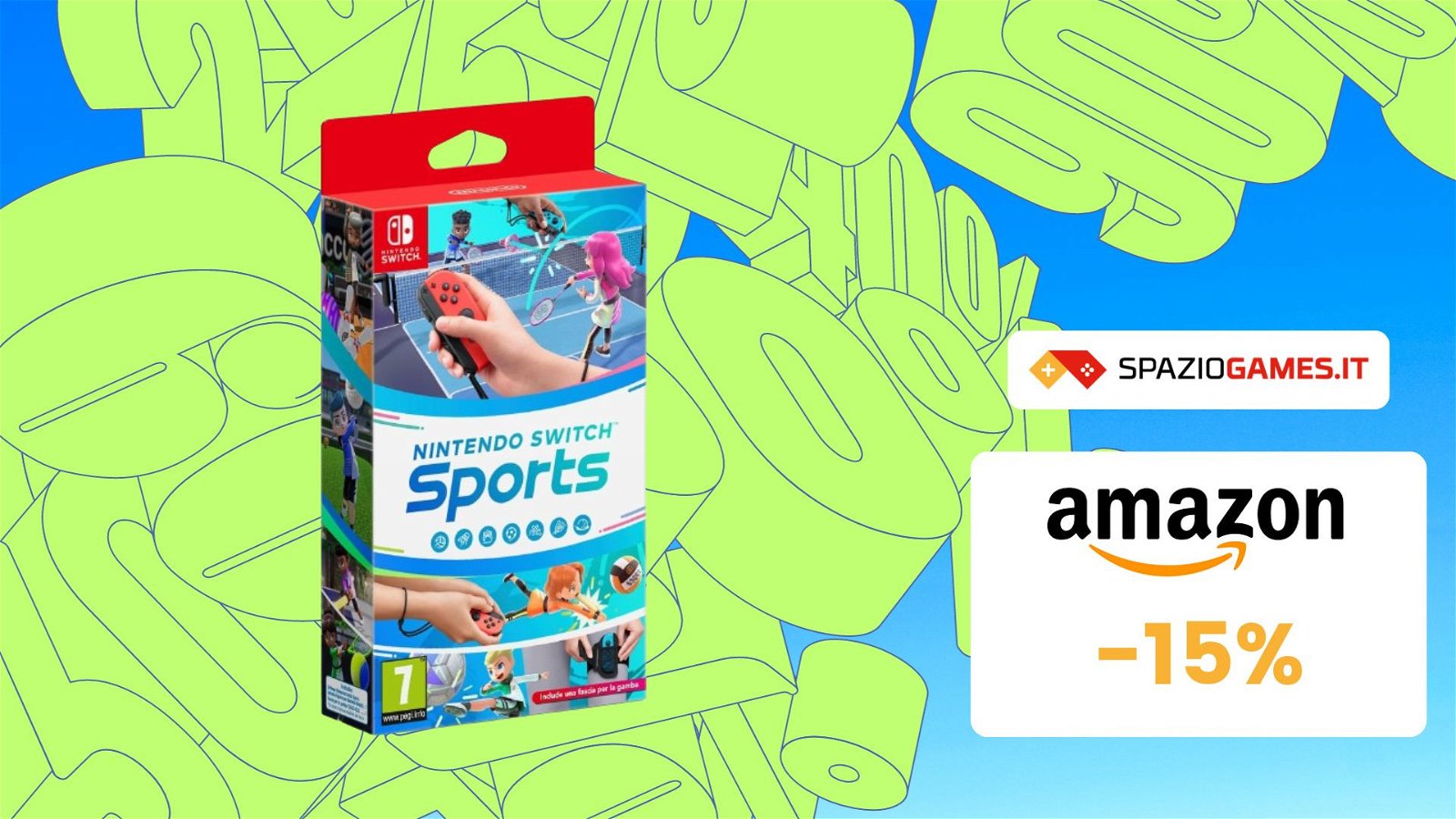 Nintendo Switch Sports: prezzo sempre PIÙ BASSO! Su Amazon a soli 39€!