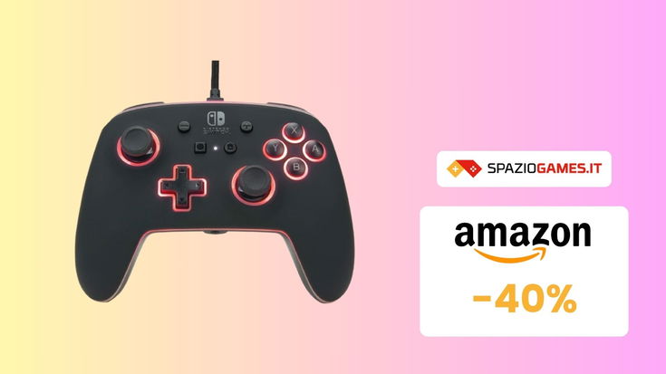 Prezzo TOP su questo controller PowerA per Nintendo Switch! (-40%)