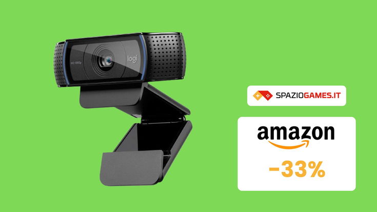 Prezzo TOP su questa webcam Logitech! (-33%)