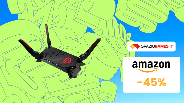 Router gaming Asus ROG, CHE PREZZO! Su Amazon risparmi il 45%