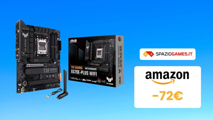 Risparmia oltre 70€ di sconto su questa PRESTANTE scheda madre gaming Asus!