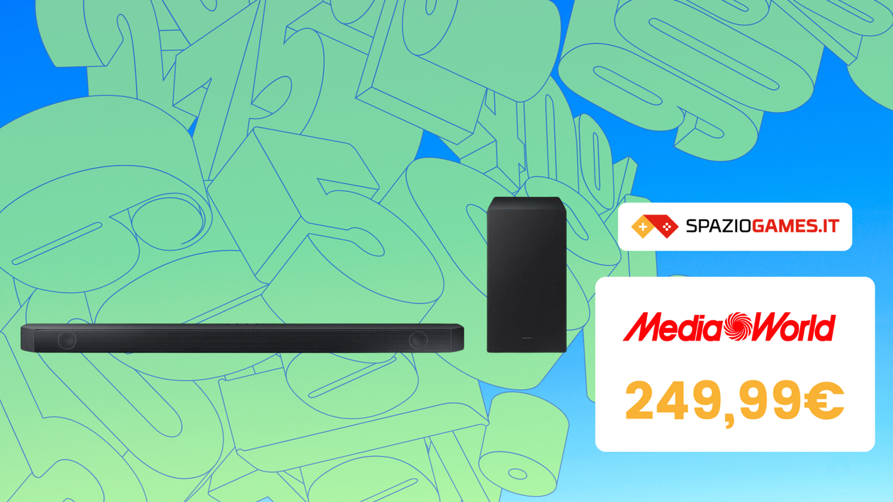 Immagine di La soundbar PERFETTA per giocare ora in SUPER sconto: -250€!