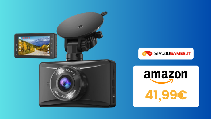 Doppio sconto su questa dashcam! La paghi meno della metà