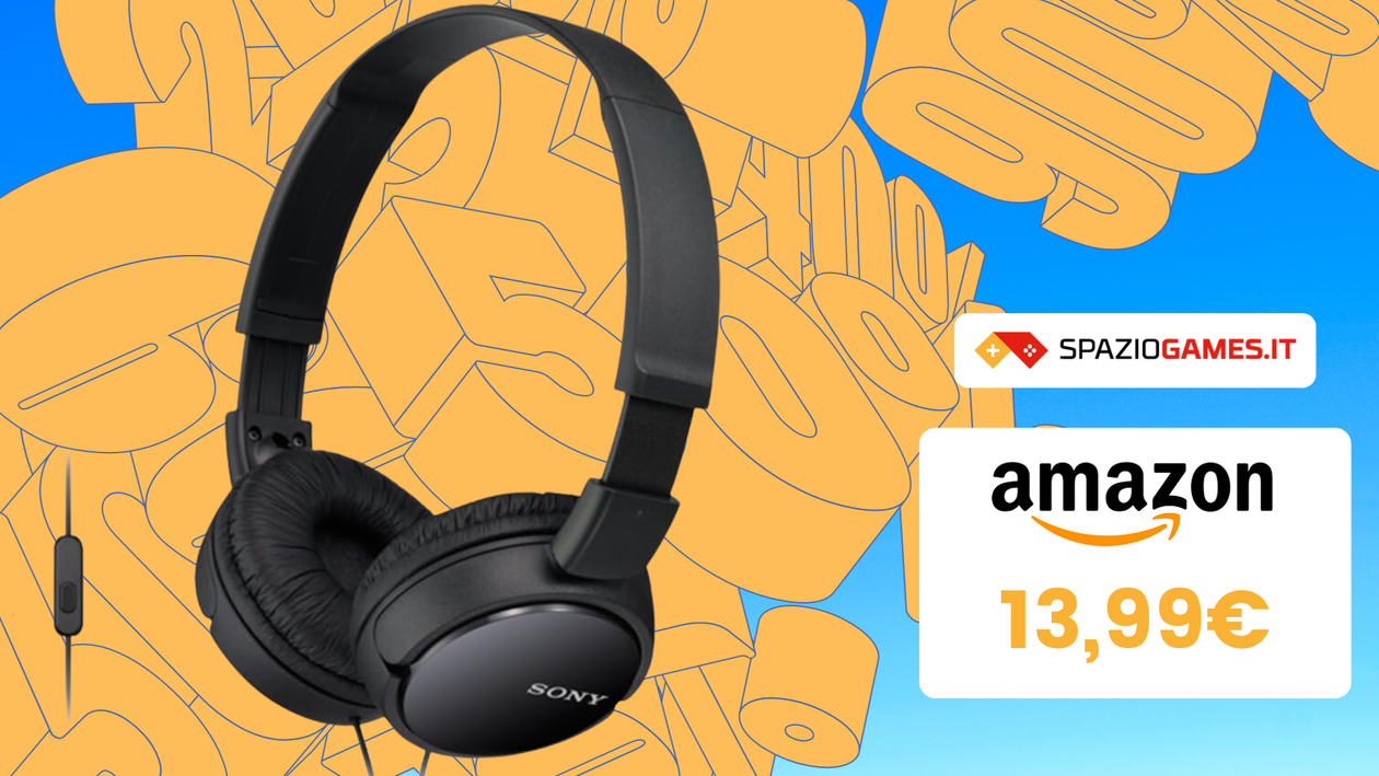Immagine di PREZZO BOMBA! Cuffie Sony on-ear a meno di 14€!