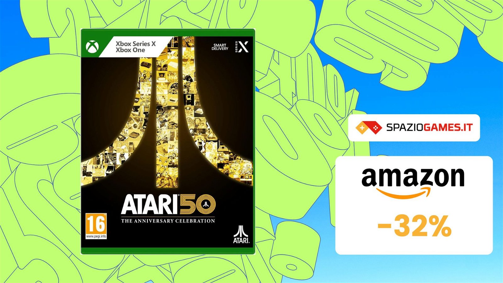 Atari 50, CHE PREZZO! Su Amazon risparmi il 32%