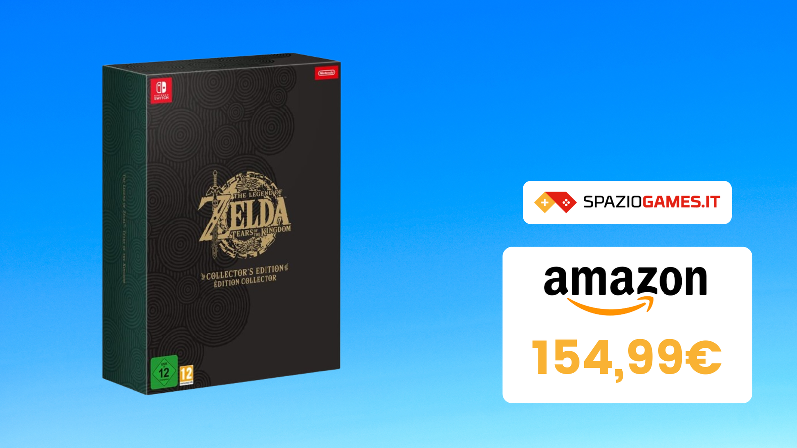 La collector's di Zelda: Tears of the Kingdom di nuovo DISPONIBILE ad un PREZZO BOMBA