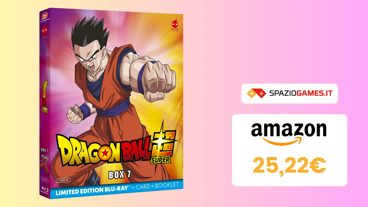 Immagine di Dragon Ball Super Box ora a un PREZZO TOP per i fan: -28%